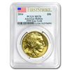 Image 1 : 2014 1 oz Gold Buffalo MS-70 PCGS (FirstStrike?)