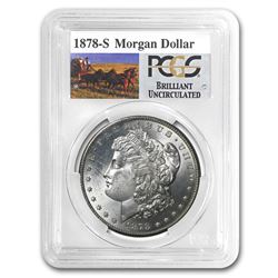 1878-S Stage Coach Morgan Dollar BU PCGS