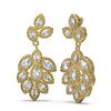 Image 2 : 4.34 ctw Diamond Earrings 18K Yellow Gold