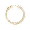 Image 3 : 5 ctw Diamond VS/SI 37 MM Hoop Earrings 14k Yellow Gold