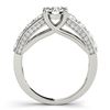 Image 2 : 3.05 ctw Certified VS/SI Diamond Solitaire Ring 14k White Gold
