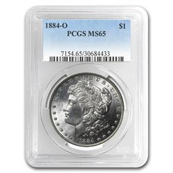 1884-O Morgan Dollar MS-65 PCGS