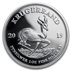 2019 South Africa 1 oz Silver Krugerrand Proof