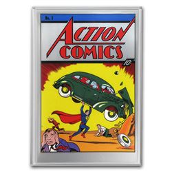 35 gram Silver DC Action Comics #1 Foil