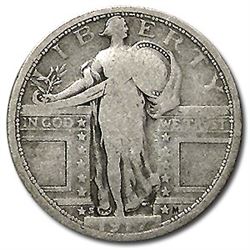 1917-S Standing Liberty Quarter Type-I VG (Details)