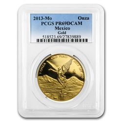 2013 Mexico 1 oz Gold Libertad PR-69 PCGS