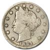 Image 1 : 1884 Liberty Head V Nickel VG
