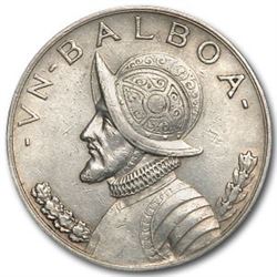 1931 Panama Silver Balboa XF