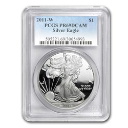 2011-W Proof Silver American Eagle PR-69 PCGS