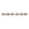 Image 2 : 8 ctw Pear Diamond Designer Bracelet 18K Yellow Gold