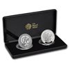 Image 1 : 2018 2-Coin Silver 1 oz Britannia Proof/Reverse Proof Set
