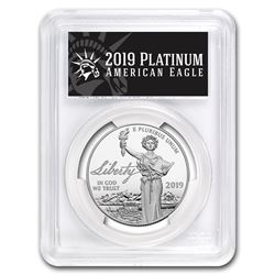 2019-W 1 oz Platinum Eagle PR-70 PCGS (FirstStrike?, Black Label)