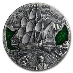 2019 Republic of Cameroon 2 oz Silver HMS Bounty