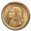 Image 2 : 1903 Gold $1.00 Louisiana Purchase Jefferson MS-67 PCGS
