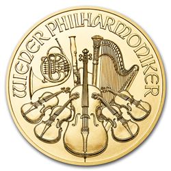 2019 Austria 1 oz Gold Philharmonic BU
