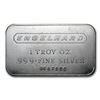 Image 1 : 1 oz Silver Bar - Engelhard (Wide Logo, 5-digit, Frosted Back)