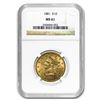 Image 1 : 1881 $10 Liberty Gold Eagle MS-61 NGC