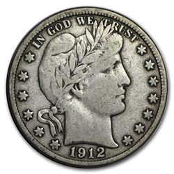 1912-D Barber Half Dollar Fine