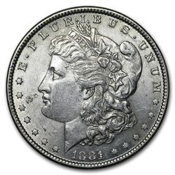 1881 Morgan Dollar AU