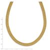 Image 2 : 14k Yellow Gold w/2in ext. Fancy Choker Necklace - 18 in.