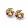 Image 3 : 1.04 ctw Fancy Yellow Diamond Earrings 18K Rose Gold
