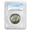 Image 1 : 1917 Walking Liberty Half Dollar MS-66 PCGS