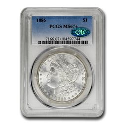 1886 Morgan Dollar MS-67+ PCGS CAC