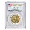 Image 1 : 2012 1/2 oz Gold American Eagle MS-69 PCGS (FS)