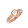 Image 3 : 0.50 ctw Diamond Ring 18K Rose Gold