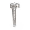 Image 2 : 1.3 ctw Pear Diamond Ring 18K White Gold