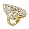 Image 1 : 6.63 ctw Diamond Ring 18K Yellow Gold