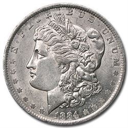 1884-O Morgan Dollar AU