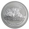 Image 1 : 2008 Australia 1 kilo Silver Year of the Mouse BU (Series II)