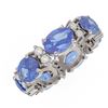 Image 3 : 7.99 ctw Tanzanite Ring 18K White Gold