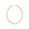 Image 3 : 3 ctw Diamond VS/SI 36 MM Hoop Earrings 14k Yellow Gold