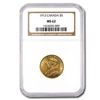 Image 1 : 1913 Canada Gold $5 MS-62 NGC