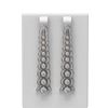 2.26 ctw Diamond Earrings 18K White Gold