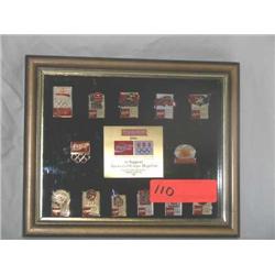 (13) Coca Cola Olympic Hopefuls Pins in