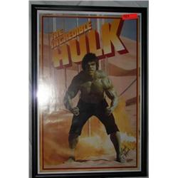 Incredible Hulk Autographed Poster