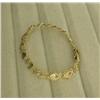 Image 1 : 10K Heart & Scrolls Gold Bracelet