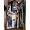 Image 2 : BOX OF OFFICE SUPPLIES, PAPER SHREDDER, HOLE PUNCH