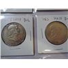Image 8 : COMPLETE SET FRANKLIN 1948 - 1963 .900 SILVER HALF DOLLARS