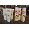 Image 1 : 3 BRAND NEW BURTS BEES SUPER SHINEY CONDITIONER AND 3 BRAND NEW BURTS BEES DEEP CLEANSING CREAM - RE