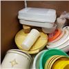 Image 2 : BOX OF TUPPERWARE