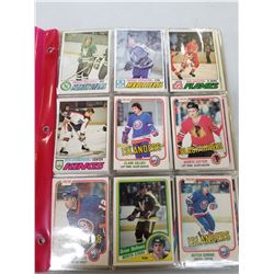 LOT OF 200 VINTAGE HOCKEY VARIOUS YEARS 1977-1989