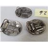 Image 2 : PITTSBURGH STEELERS, TAMPA BAY LIGHTNING, DETROIT RED WINGS BELT BUCKLES