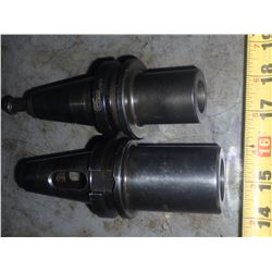 (2) BT40 Morse Taper Adapters
