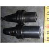 Image 1 : (2) BT40 Morse Taper Adapters