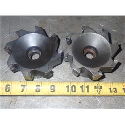 (2) Face Mills