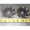 Image 1 : (2) Ingersoll VHU-3701257R02 Face Mills